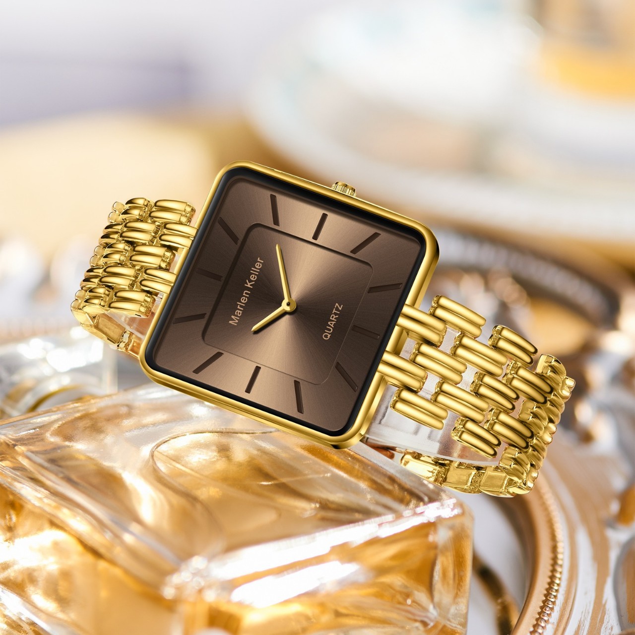 Square Gold Women Bracelet Wat - Luxury Watch Top 10 recension och pris