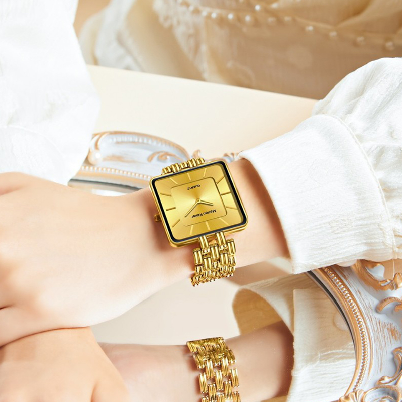 Square Gold Women Bracelet Wat - Luxury Watch Top 10 recension och pris