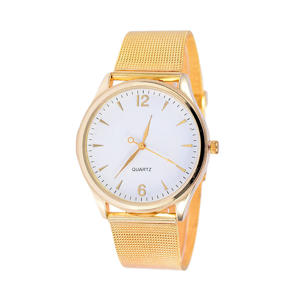 Women Quartz Watch Golden Mesh - Luxury Watch Gift For Her recension och pris