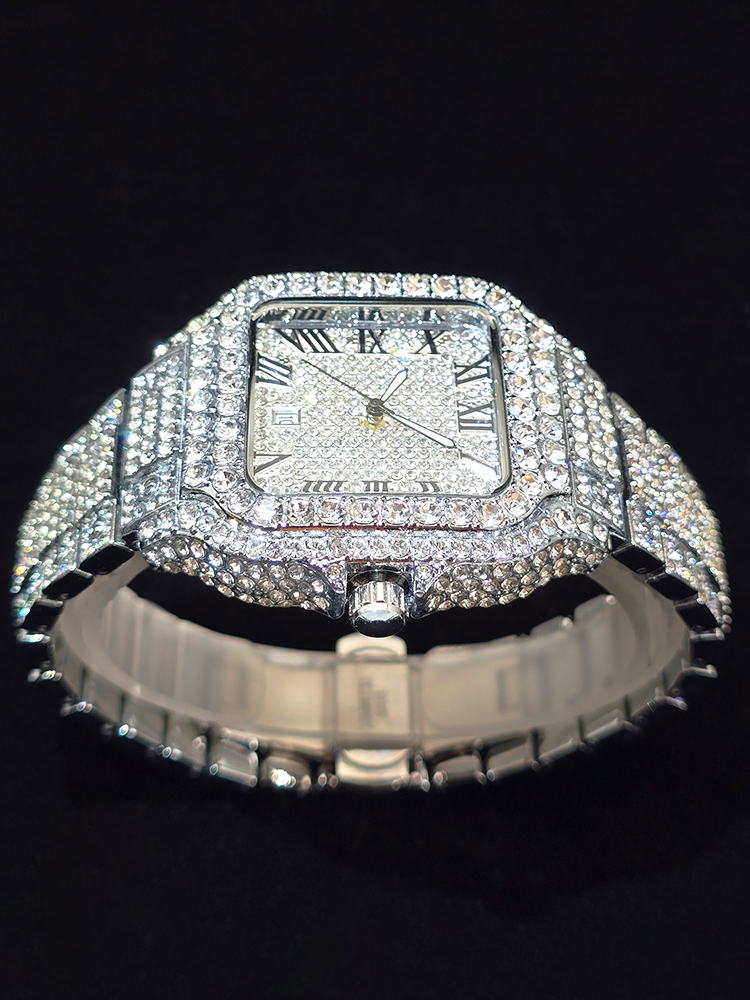Men's Hip Hop Quartz Watch Fas - Luxury Watch Iceberg recension och pris