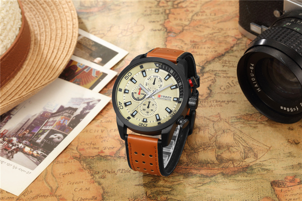 2017 CURREN Stylish Watch Men  - Luxury Watch Magazine recension och pris