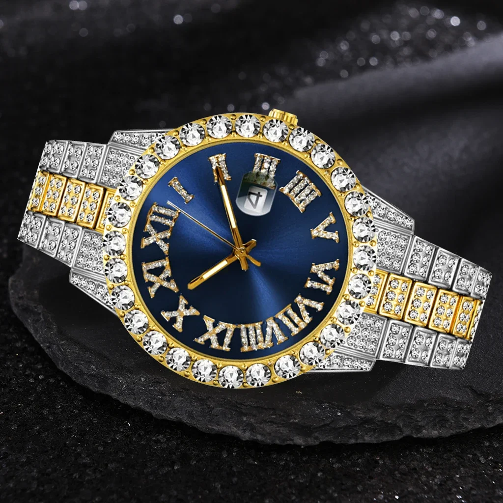 Iced Out Watch Men Luxury Bran - Luxury Watch Iceberg recension och pris