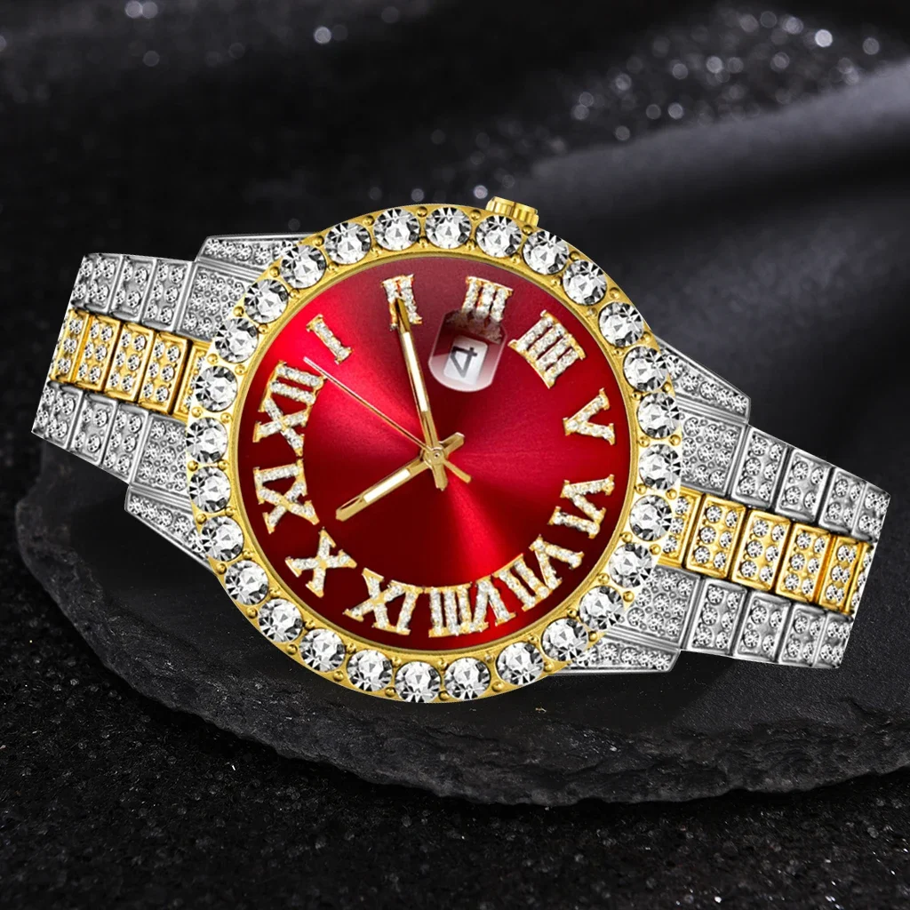 Iced Out Watch Men Luxury Bran - Luxury Watch Iceberg recension och pris