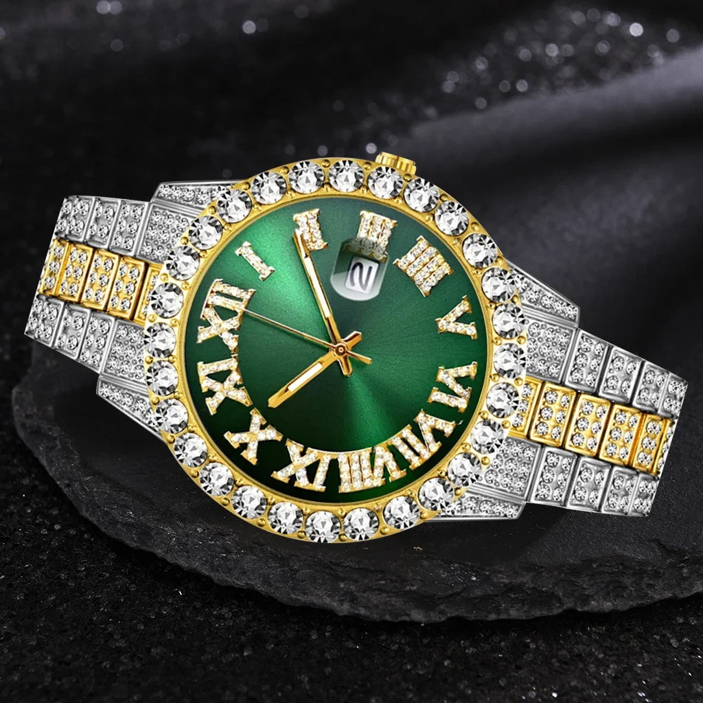 Iced Out Watch Men Luxury Bran - Luxury Watch Iceberg recension och pris