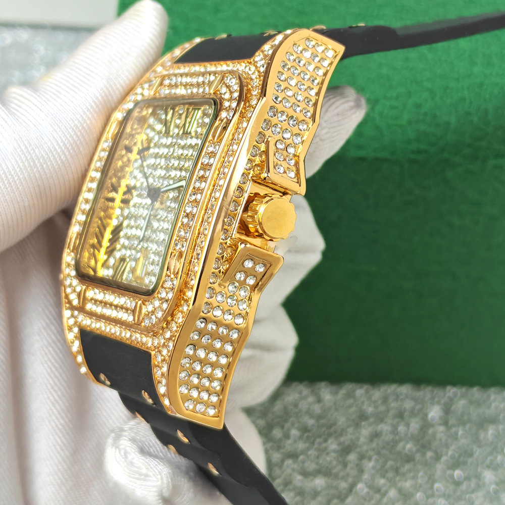 Hot Fashion Square Full Diamon - Luxury Watch Iceberg recension och pris