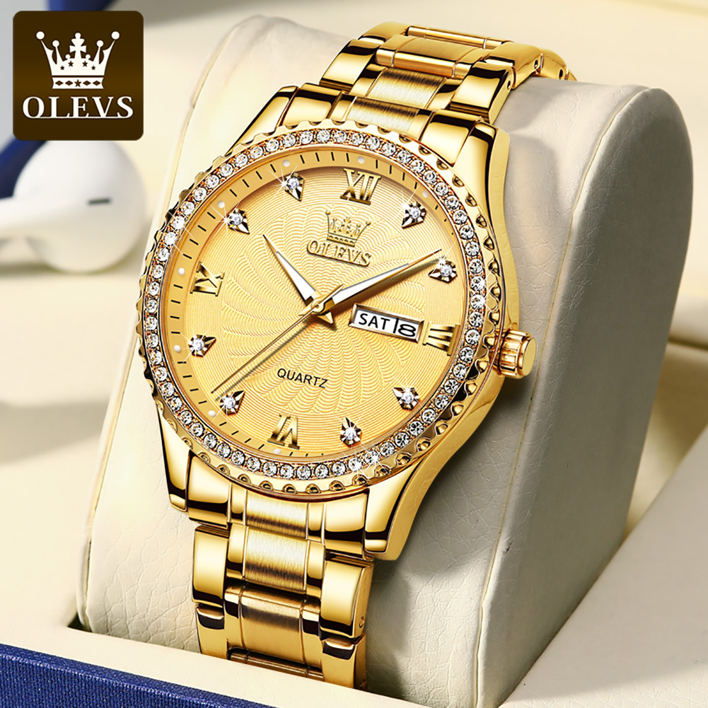 OLEVS 5565 Luxury Brand Quartz - Luxury Watch Magazine recension och pris