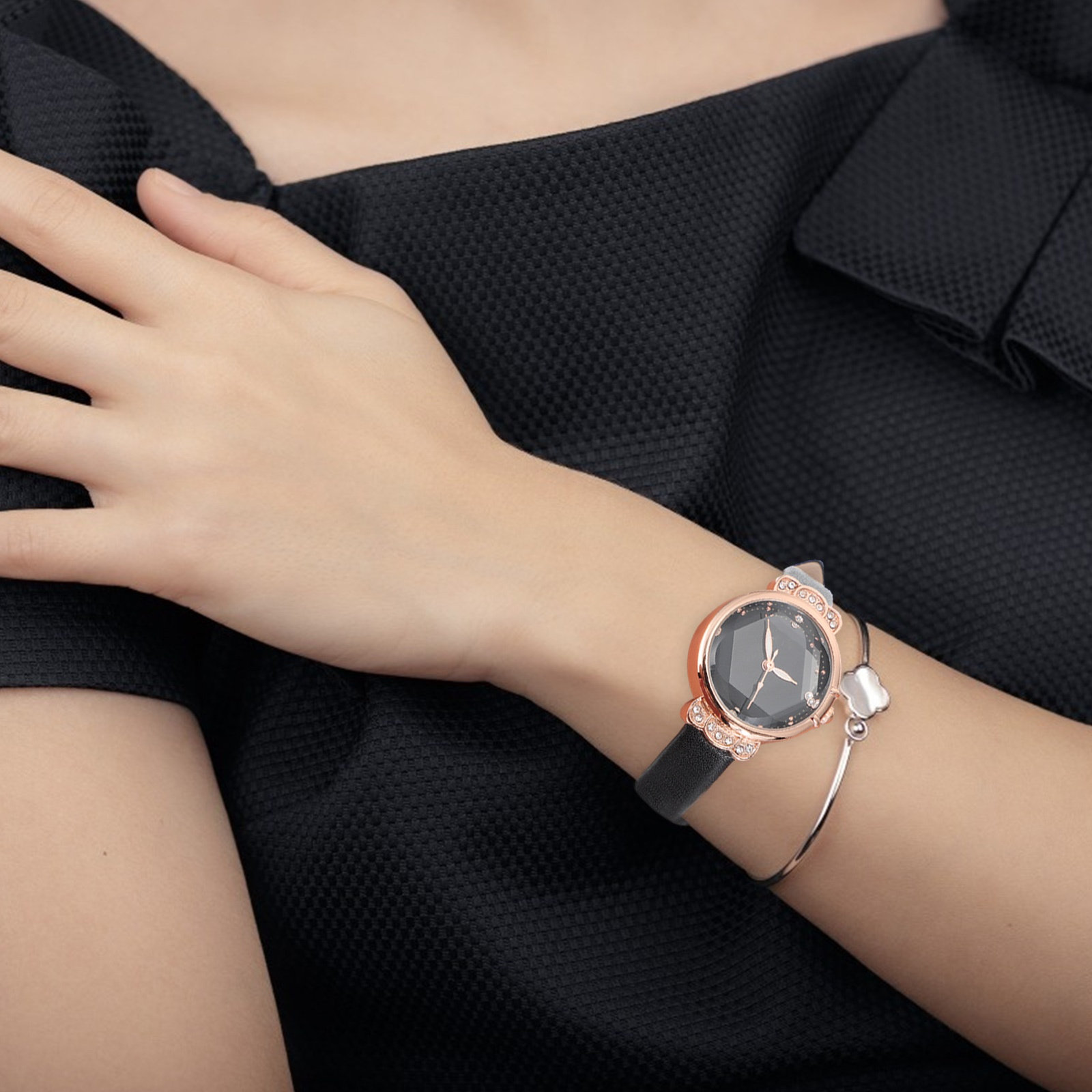 Rhinestone Women Watch Fashion - Luxury Watch Gift For Her recension och pris