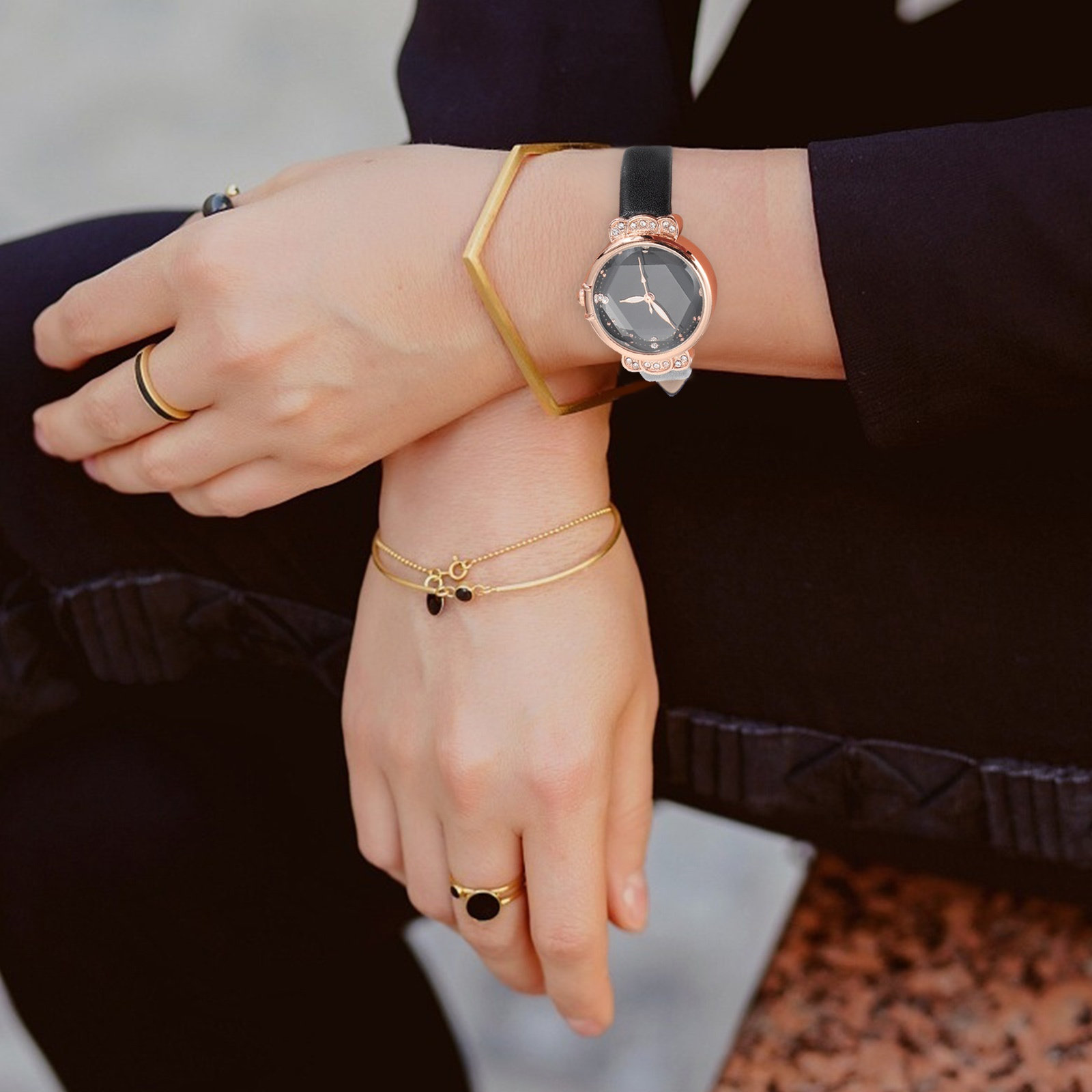 Rhinestone Women Watch Fashion - Luxury Watch Gift For Her recension och pris