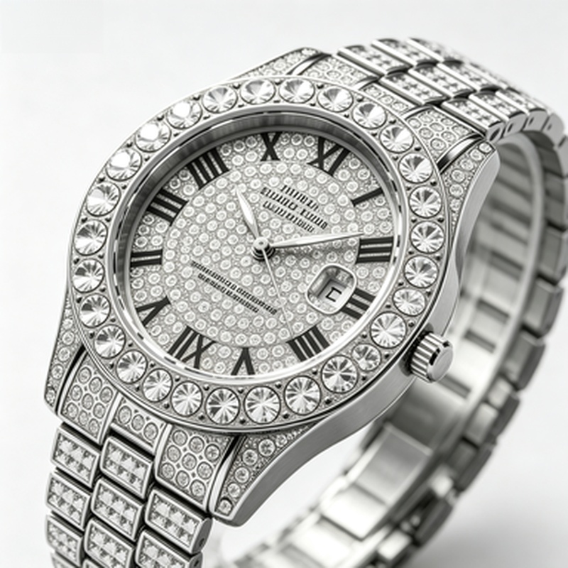 Hot‑Selling Gold Luxury Iced‑O - Luxury Watch Iceberg recension och pris