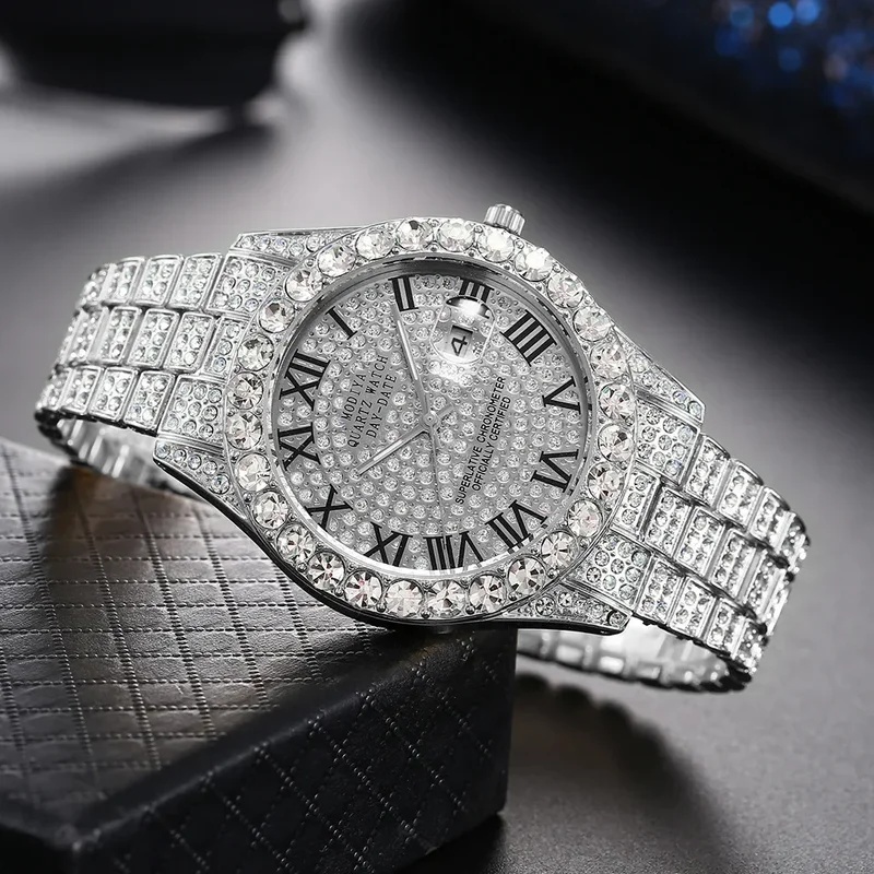 Hot‑Selling Gold Luxury Iced‑O - Luxury Watch Iceberg recension och pris