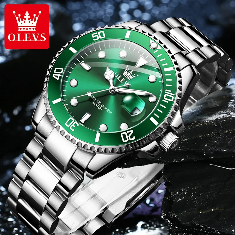 OLEVS Original Quartz Watch fo - Luxury Watch Investment recension och pris