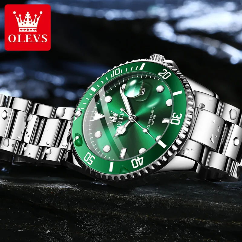 OLEVS Original Quartz Watch fo - Luxury Watch Investment recension och pris
