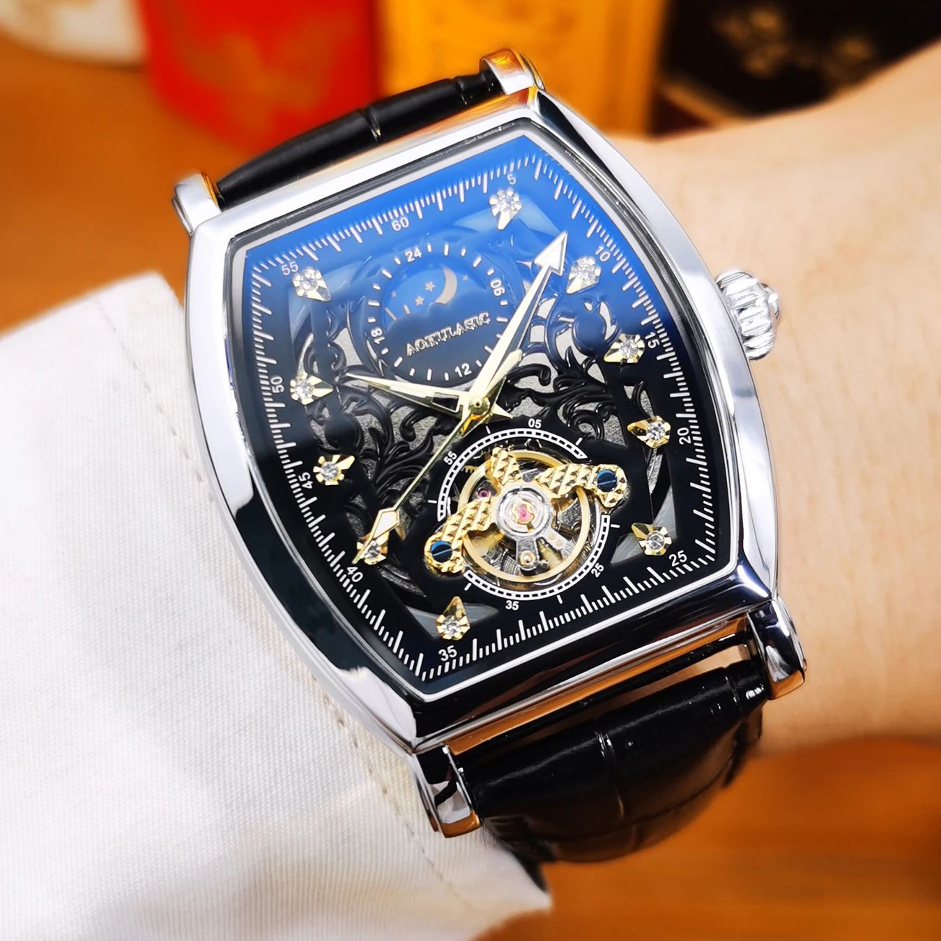 AOKULASIC Tourbillon Iced Out  - Luxury Watch Iceberg recension och pris