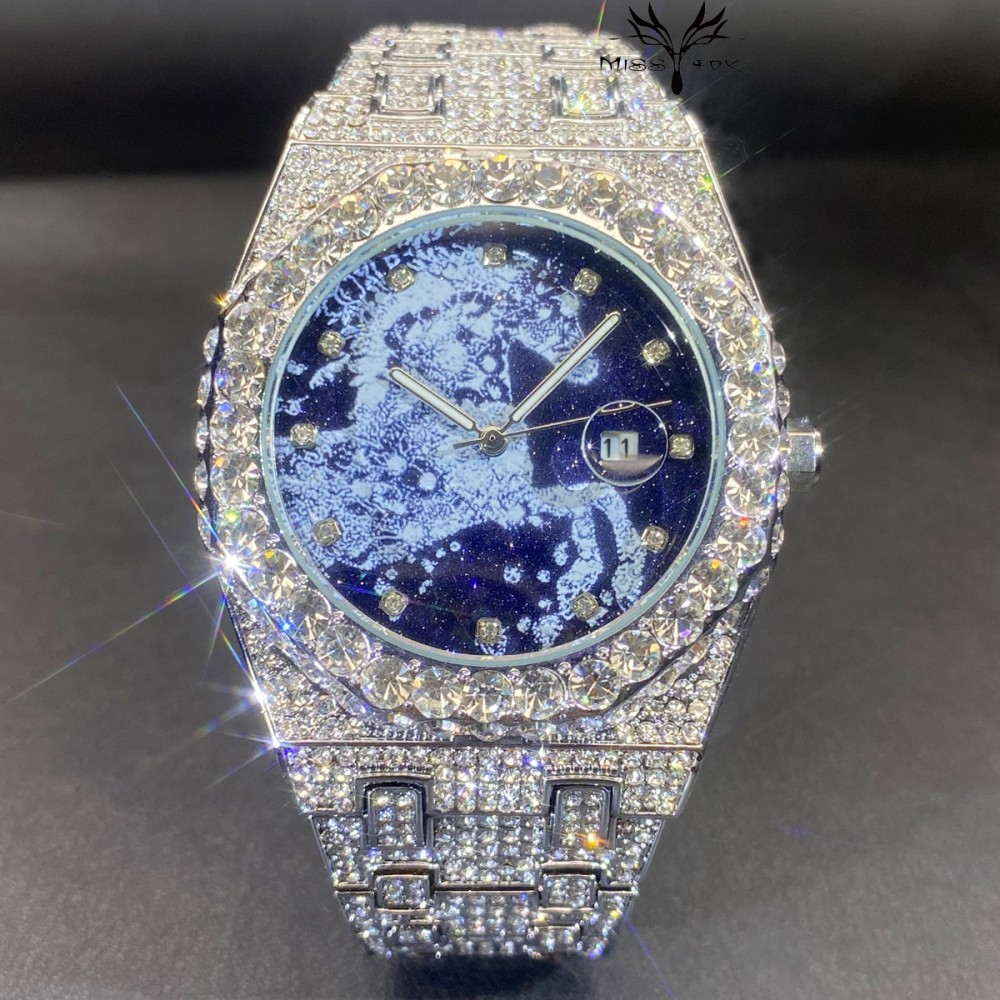 2026 Hip Hop Mens Quartz Watch - Luxury Watch Iceberg recension och pris