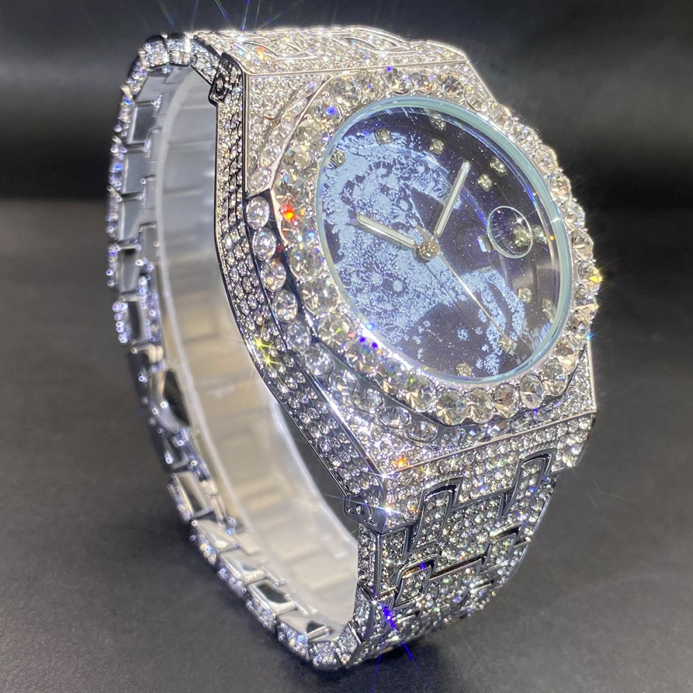 2026 Hip Hop Mens Quartz Watch - Luxury Watch Iceberg recension och pris