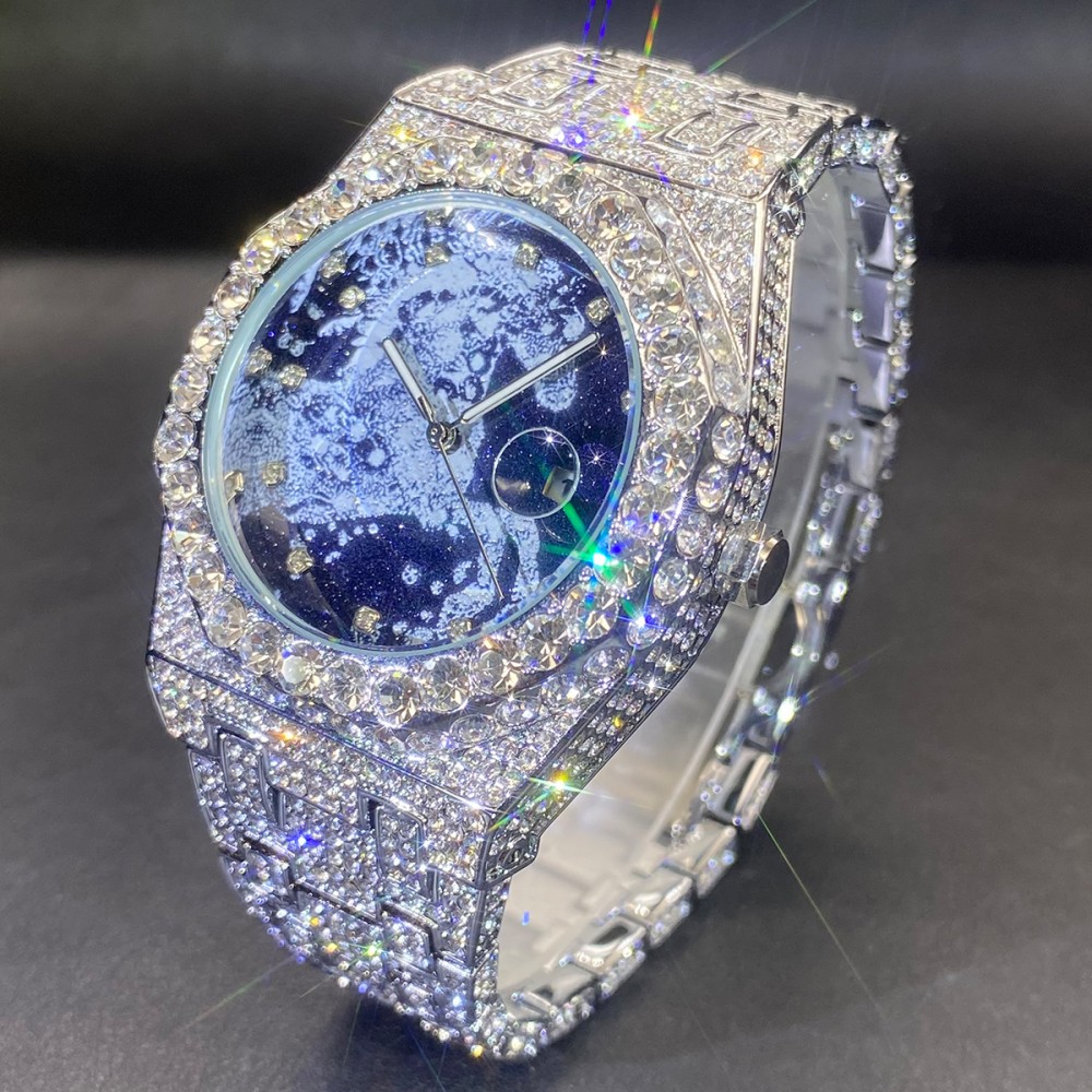 2026 Hip Hop Mens Quartz Watch - Luxury Watch Iceberg recension och pris