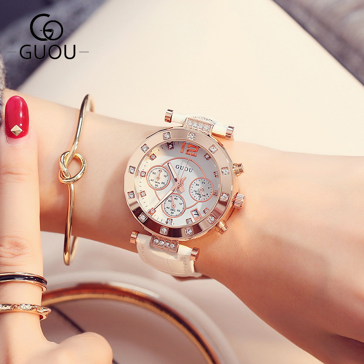 2018 GUOU Top Brand Fashion Lu - Luxury Watch Top 10 recension och pris
