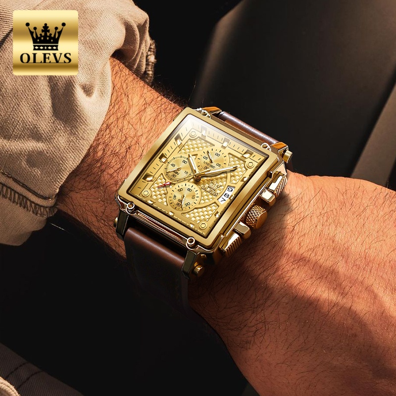 OLEVS Brand Mens Watches Water - Luxury Watch Investment recension och pris