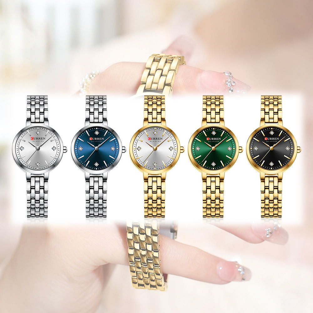 CURREN Ladies Minimalist Thin  - Luxury Watch Gift For Her recension och pris