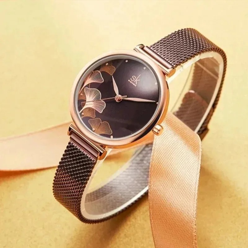 Luxury Women's Ginkgo Leaf Wat - Luxury Watch Gift For Her recension och pris