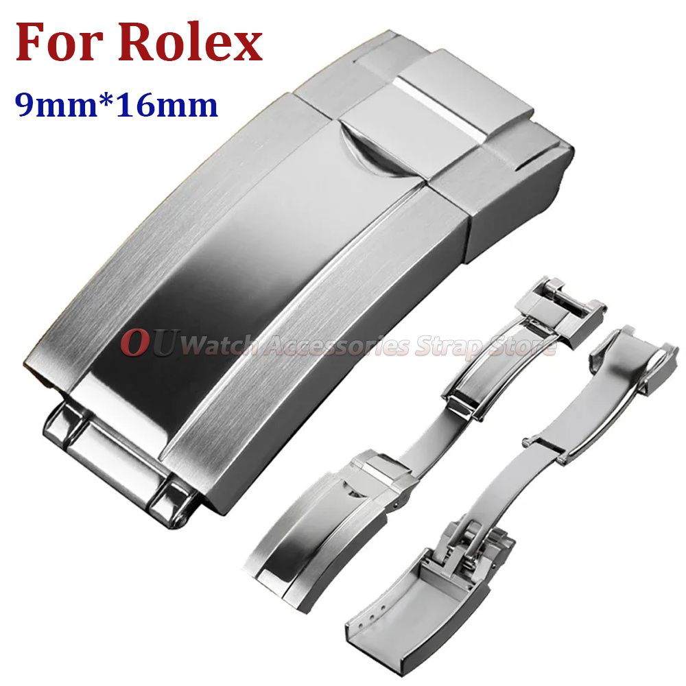 9mmx16mm Stainless Steel Deplo - Luxury Watch Investment recension och pris