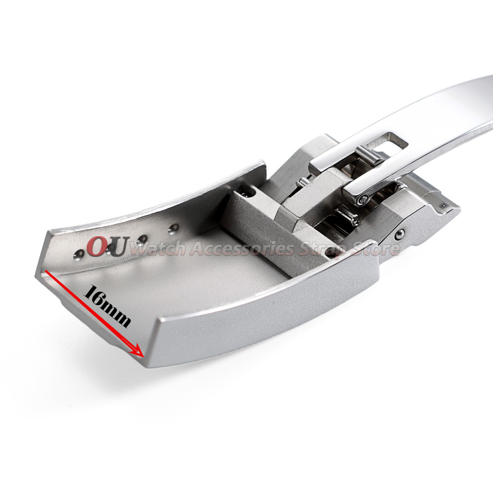 9mmx16mm Stainless Steel Deplo - Luxury Watch Investment recension och pris