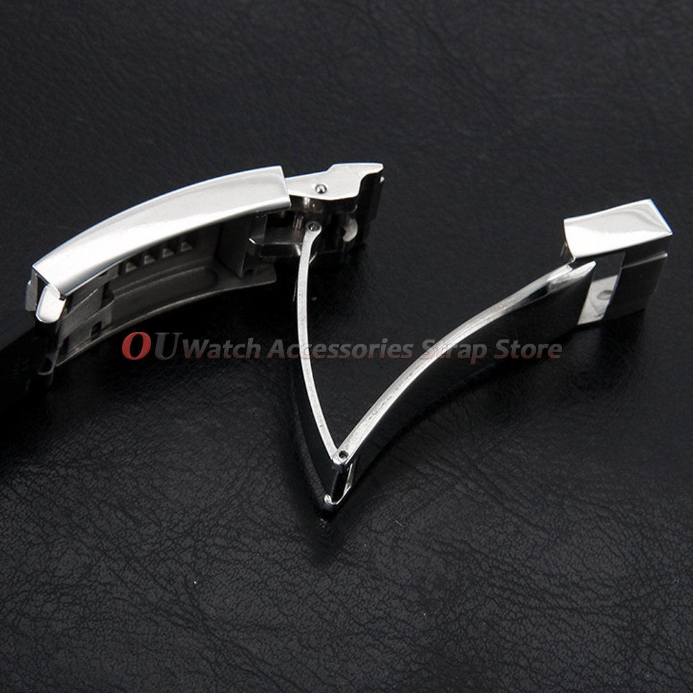 9mmx16mm Stainless Steel Deplo - Luxury Watch Investment recension och pris